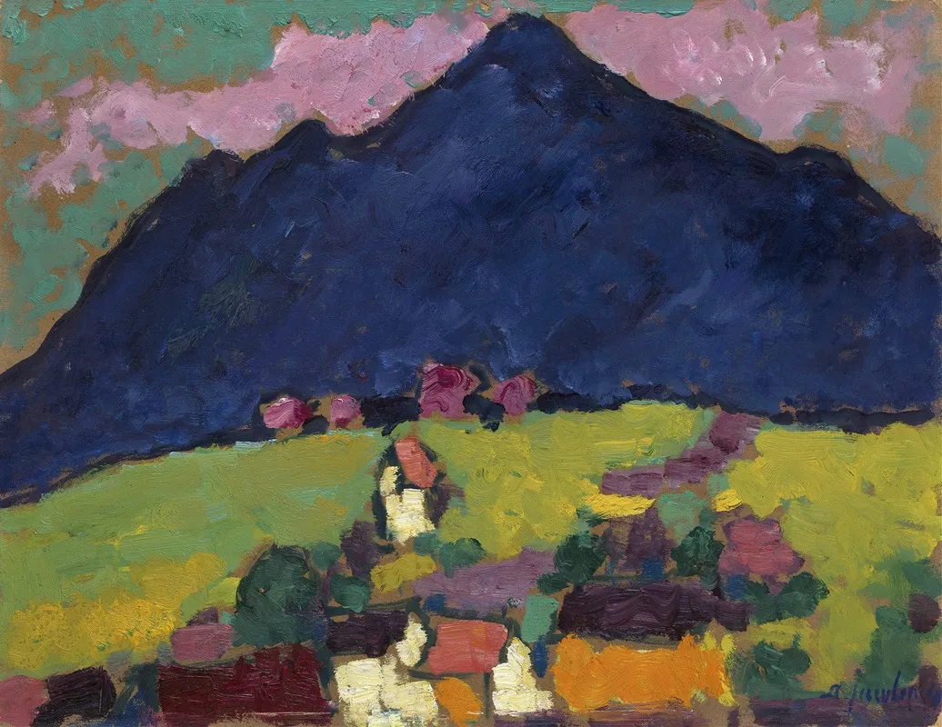 Murnau by Alexej von Jawlensky - Canvas Print