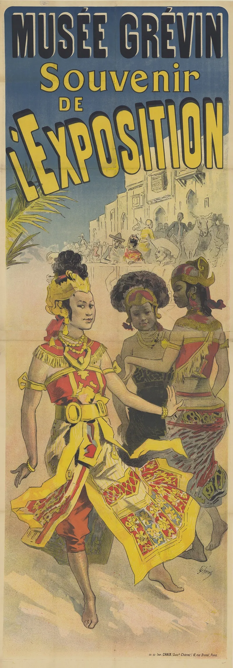 Musee Grevin Souvenir De Lexposition 1889
