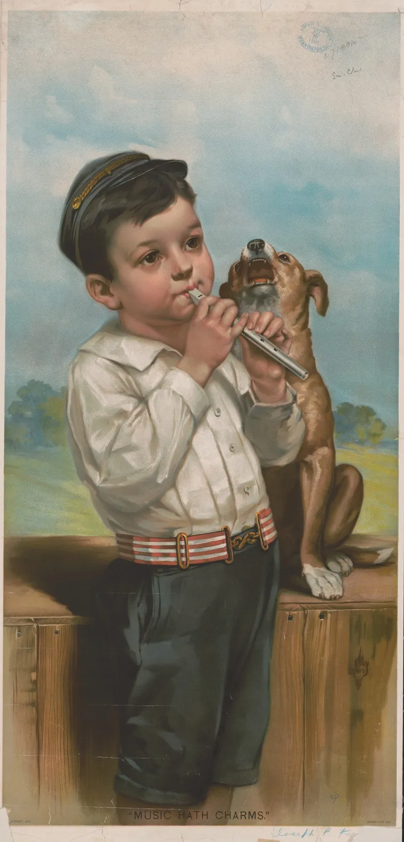 Music Hath Charms by Knapp &amp; Co. - Canvas Print