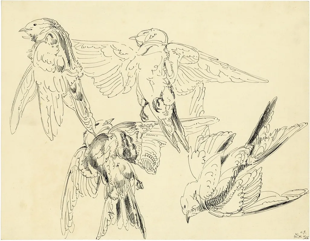 Mussen by Alfred Ost - Canvas Print