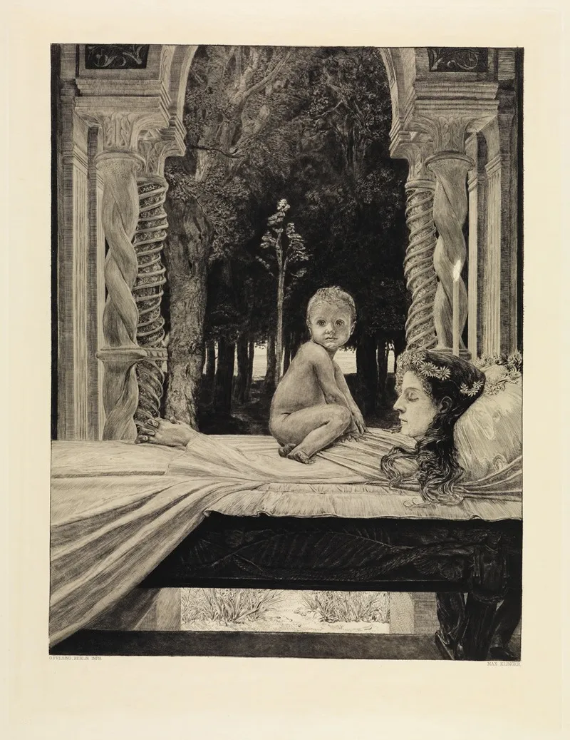 Mutter Und Kind Tote Mutter Vom Tode Zweiter Theil Opus Xi Blatt 9