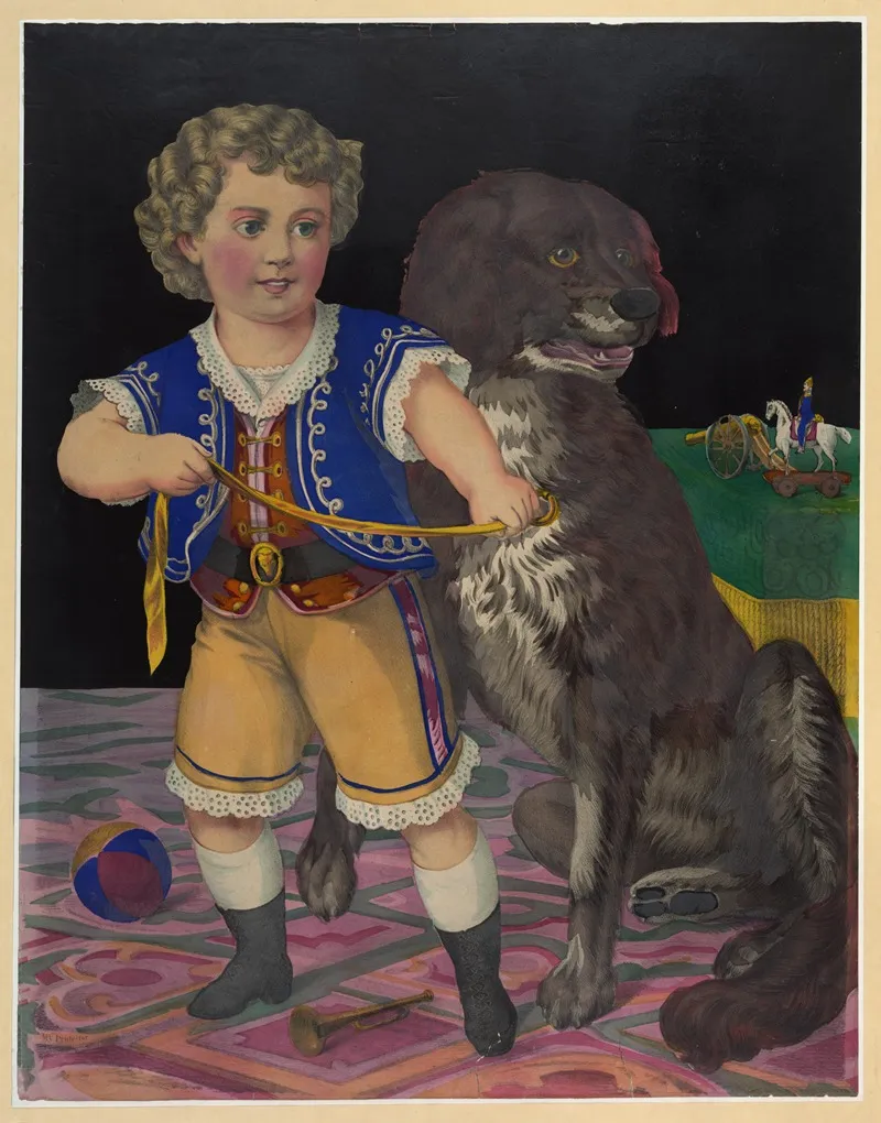 My Protector by Henry Jerome Schile - Canvas Print