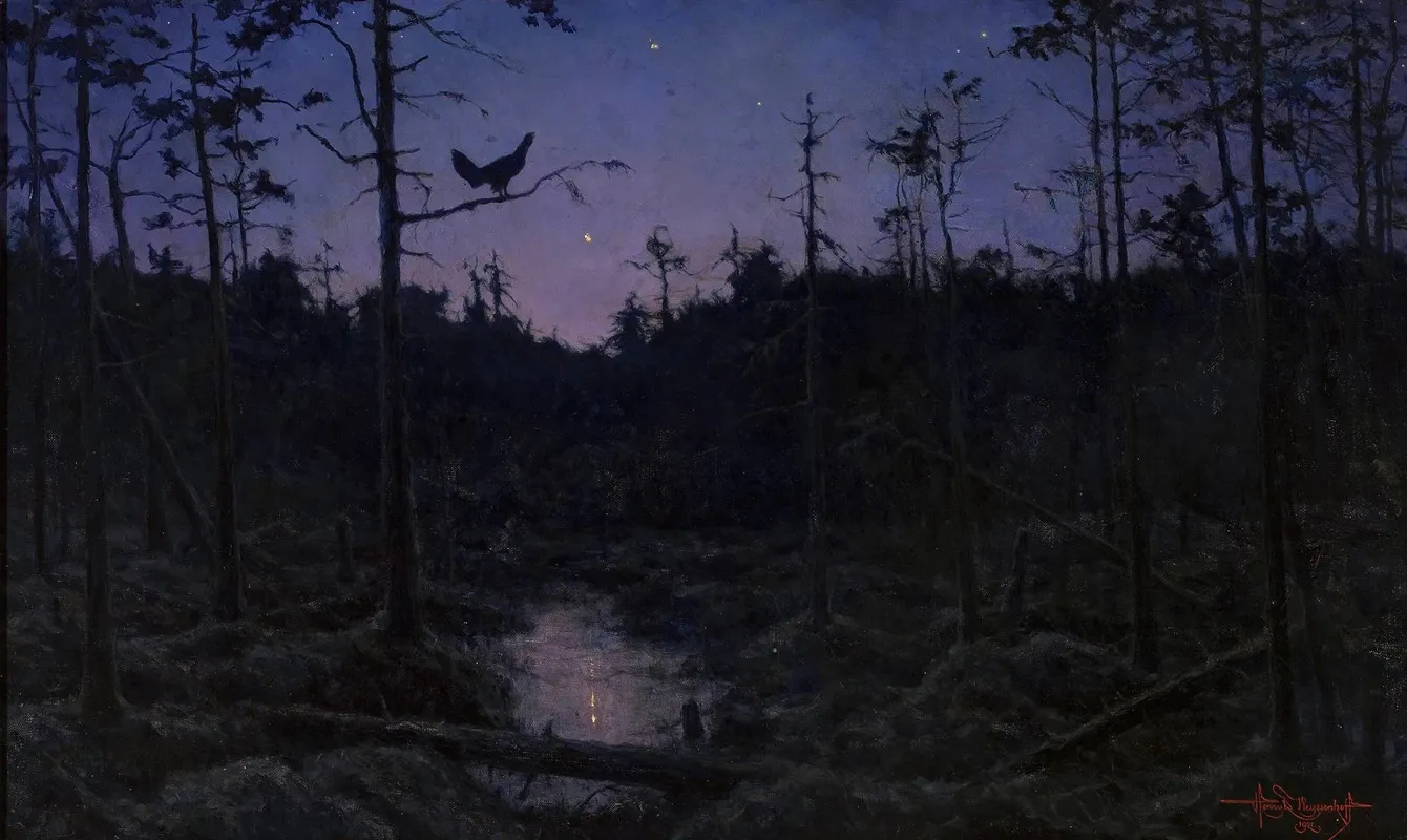 Mysterious Song by Henryk Weyssenhoff - Canvas Print