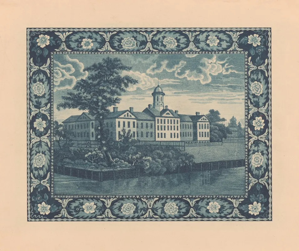 N Y Alms House Now Bellevue Hospital by Charles Frederick William Mielatz - Canvas Print