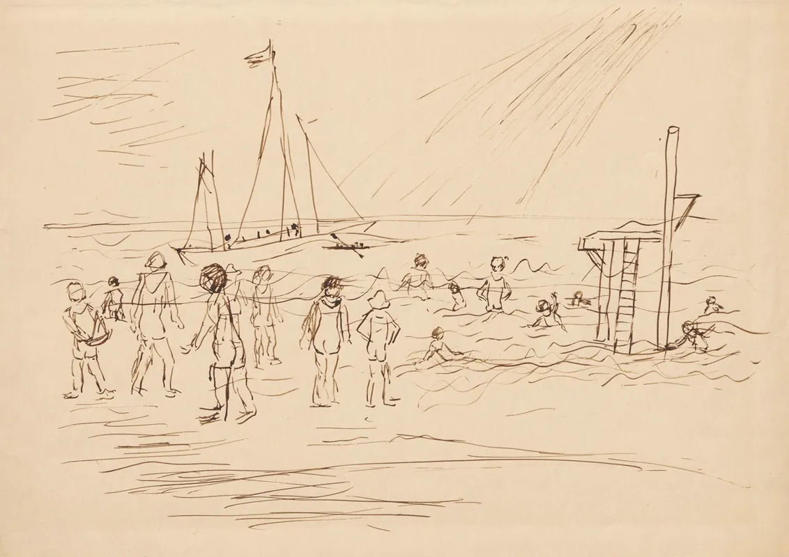 Na Plazy W La Rochelle