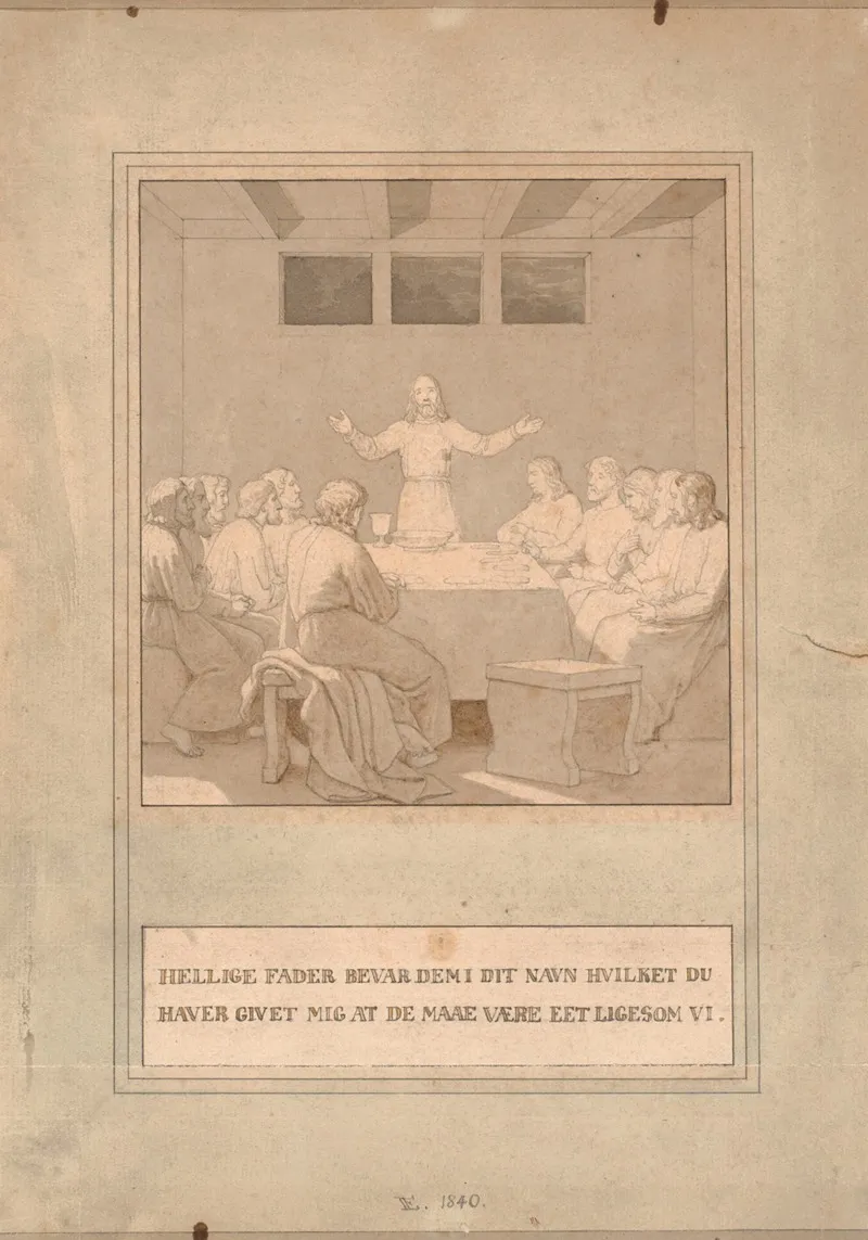 Nadveren by Christoffer Wilhelm Eckersberg - Canvas Print