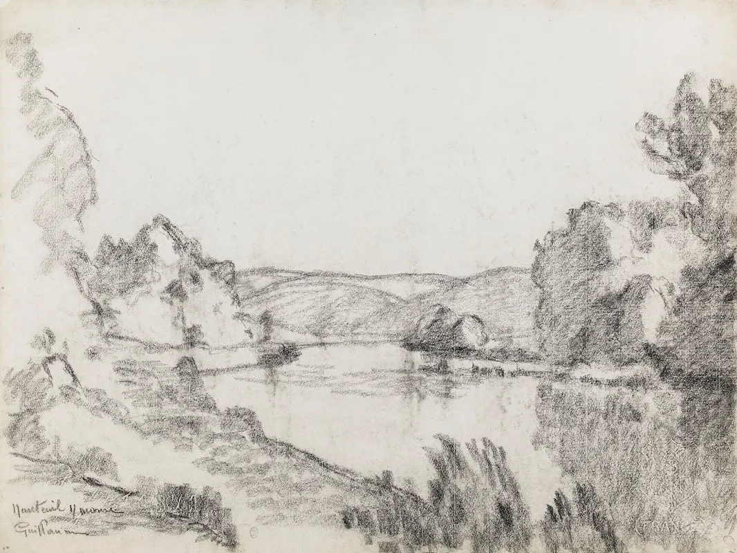 Nanteuil Sur Marne by Armand Guillaumin - Canvas Print