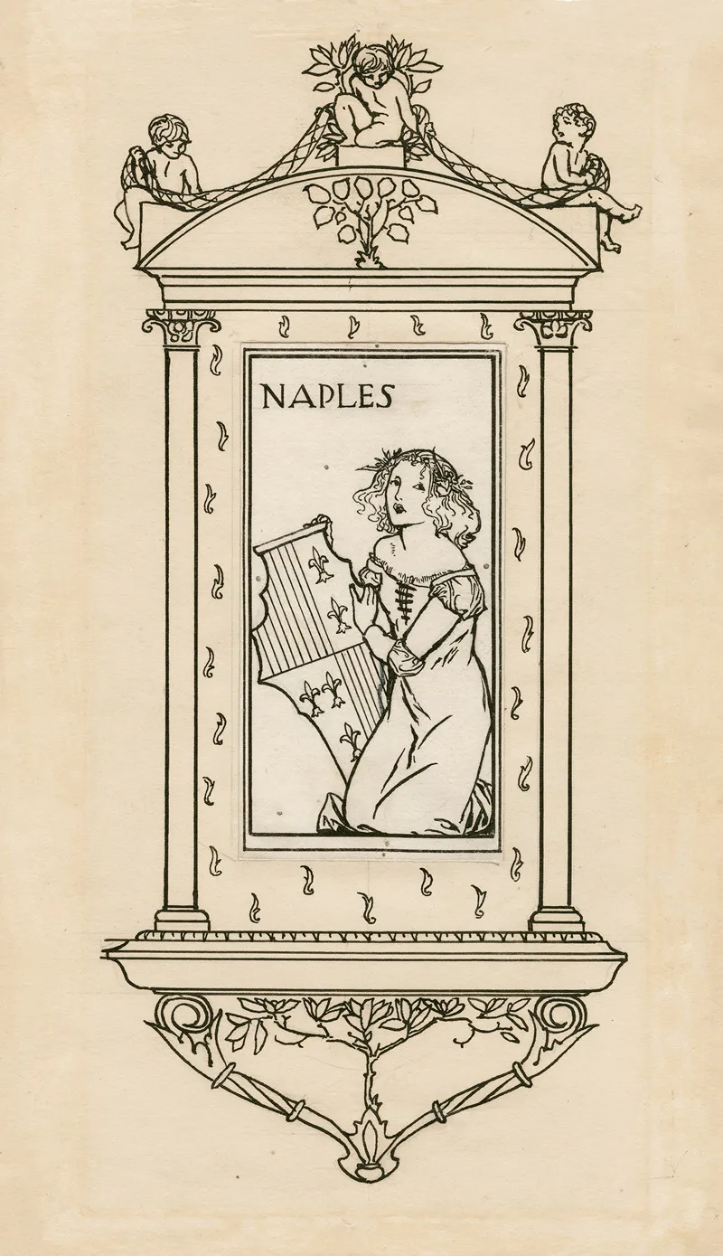 Naples 6 by Robert Anning Bell - Canvas Print