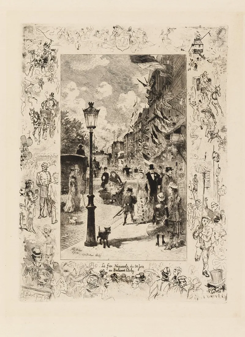National Holiday Boulevard De Clichy