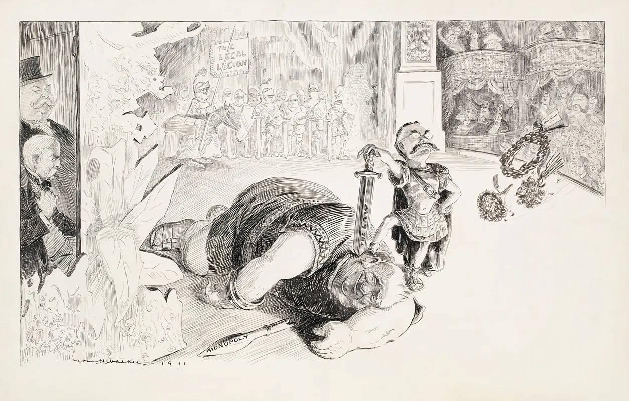 National Vaudeville Aldrich To Taft Wickersham Always Brings Down The House With That Play
