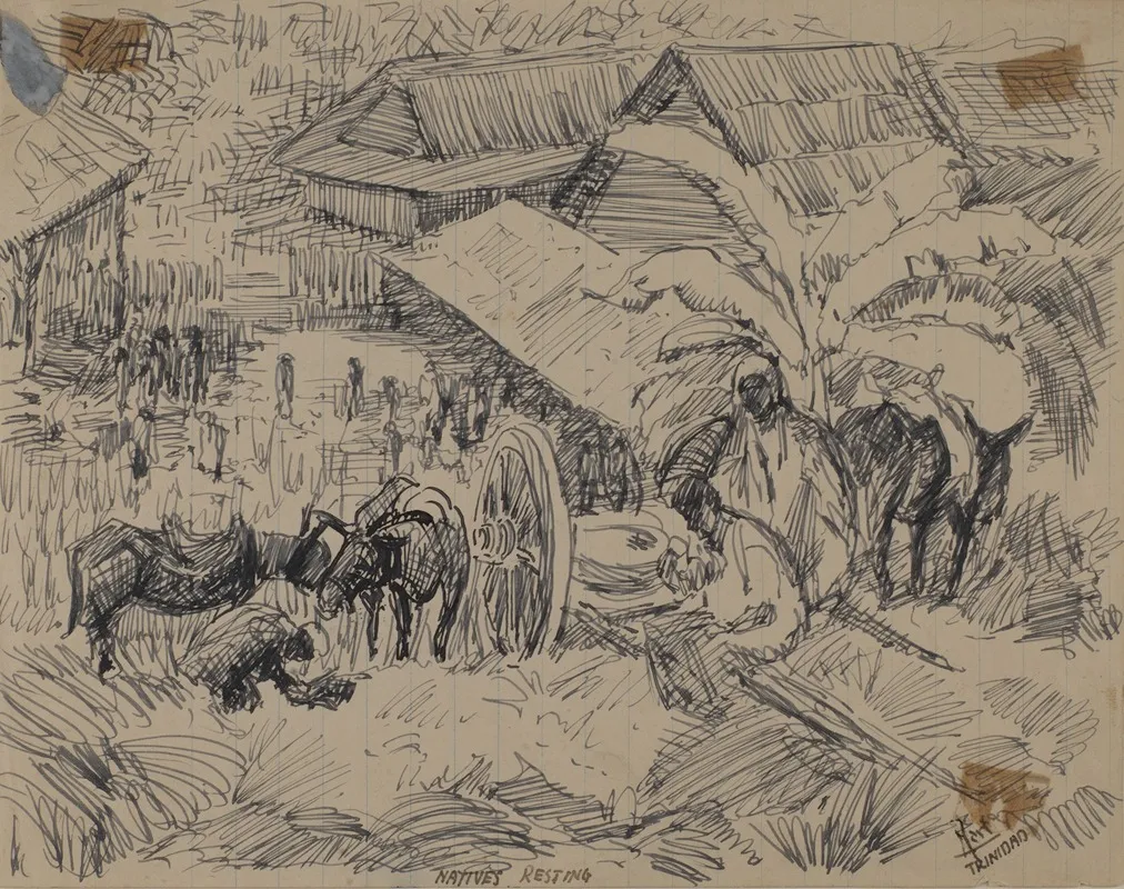 Natives Resting Trinidad