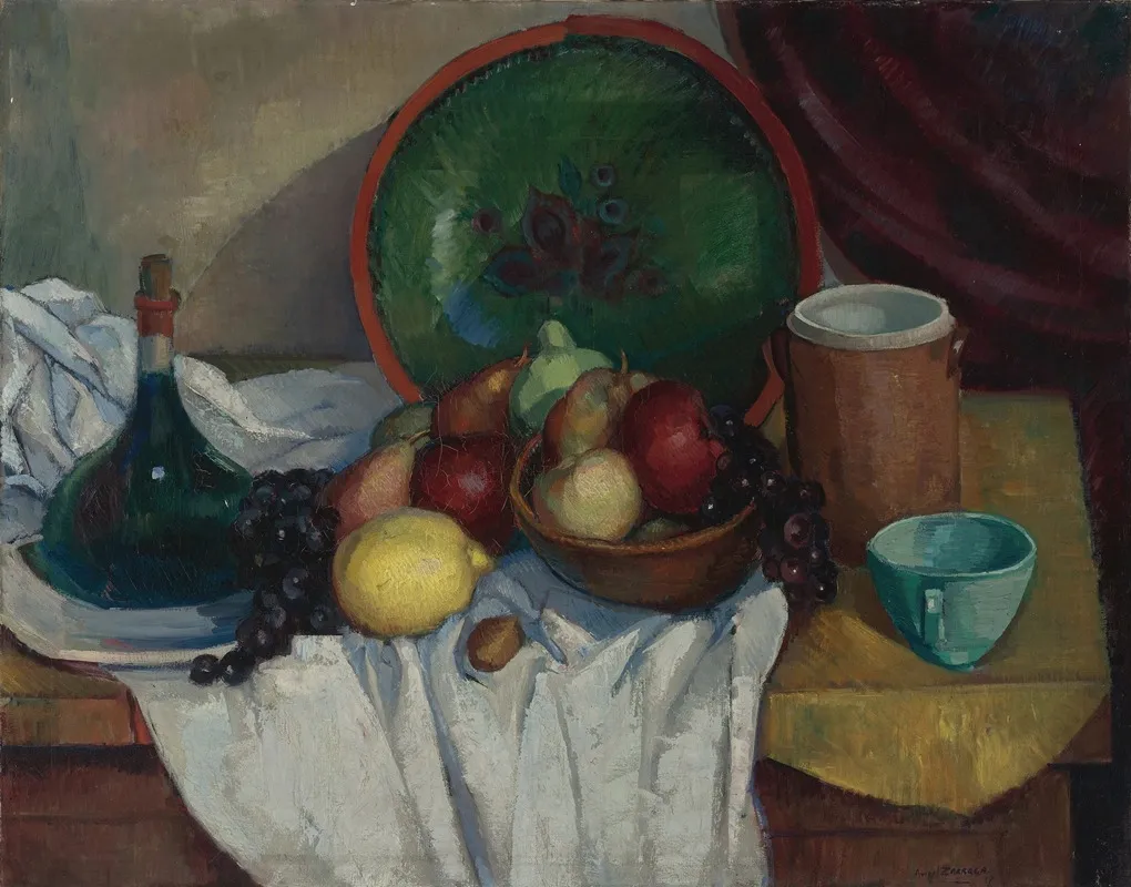 Naturaleza Muerta 4 by Ángel Zárraga - Canvas Print