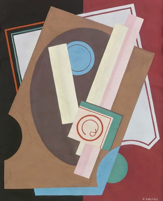 Nature Morte 5 by Georges Valmier - Canvas Print