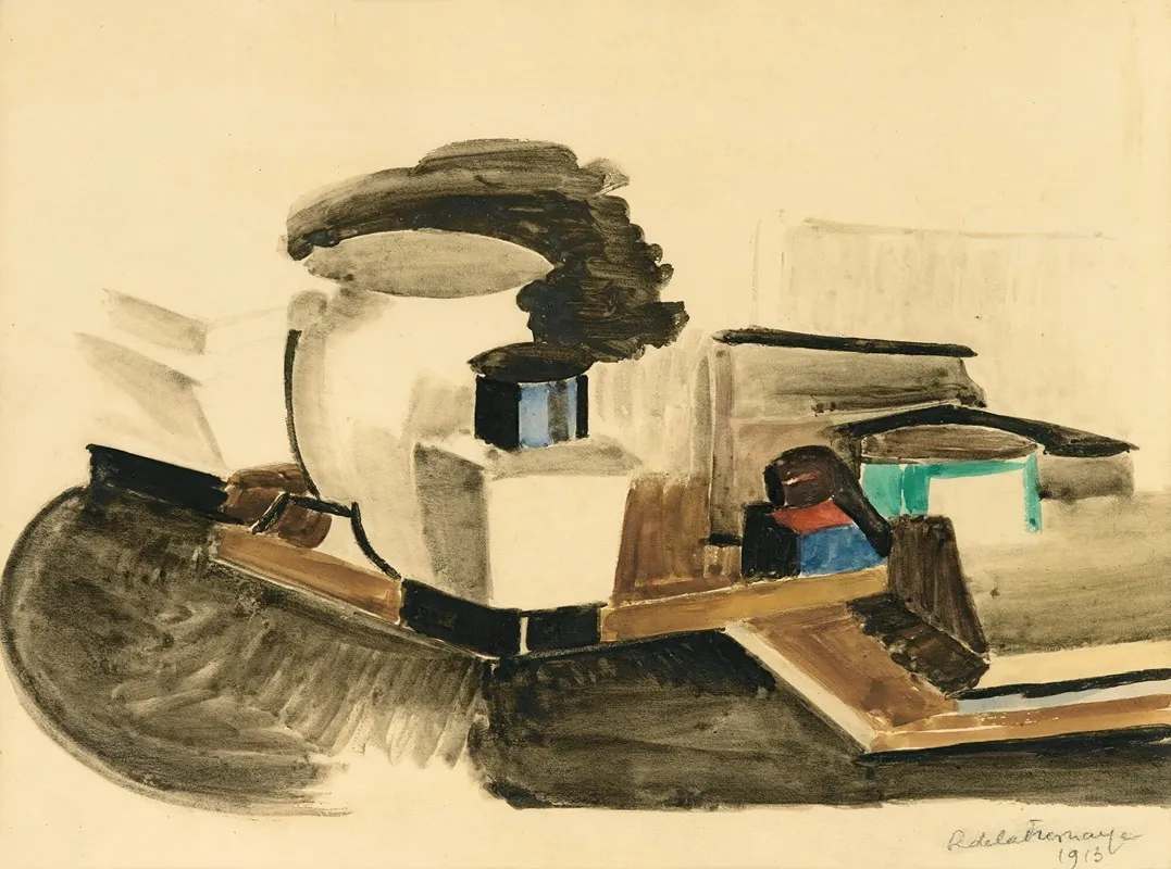 Nature Morte A La Pipe