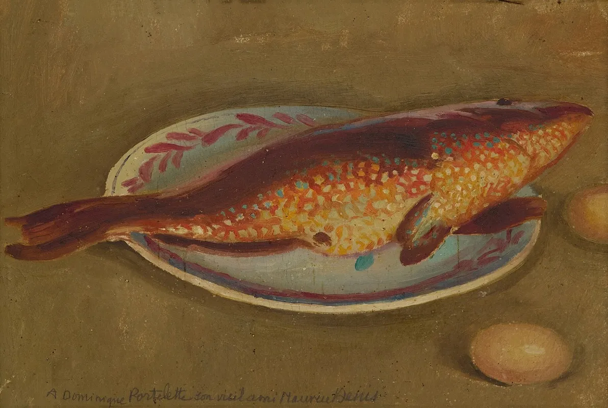 Nature Morte A La Vieille Et Oeufs