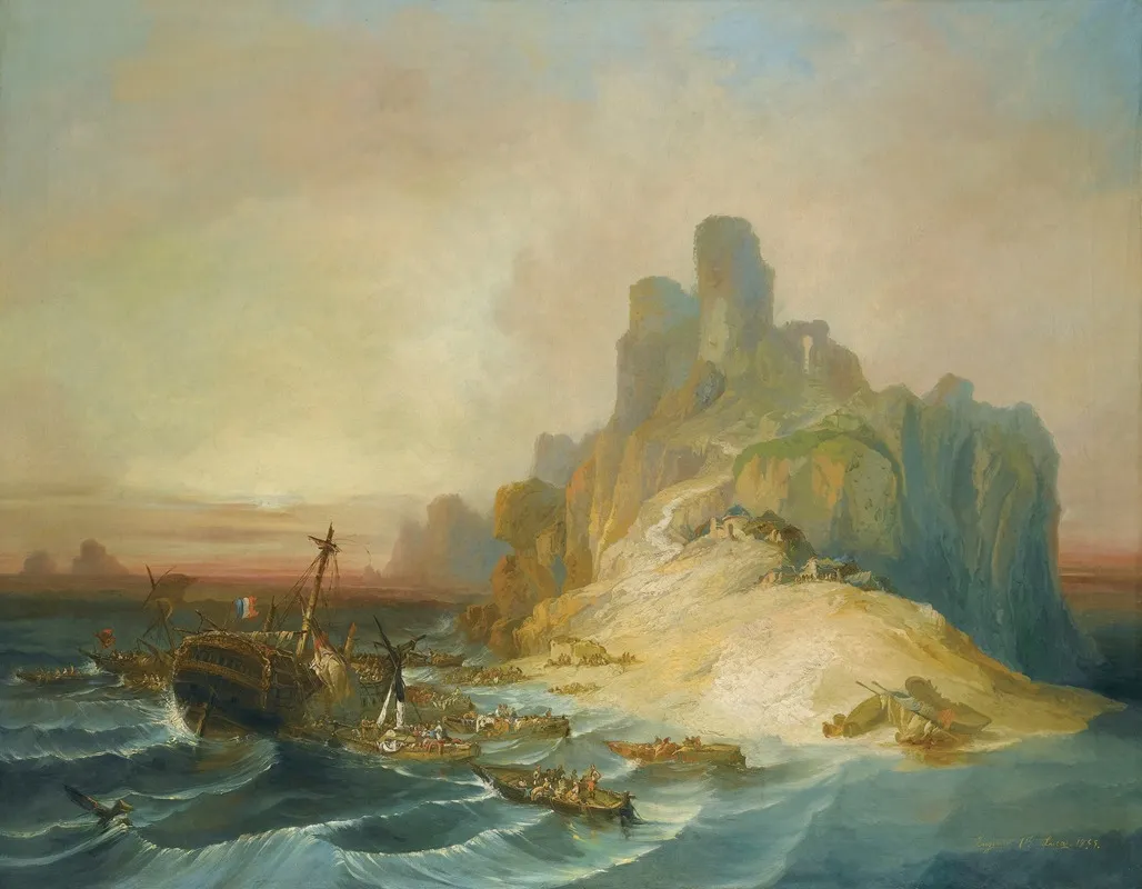 Naufragio En La Costa Shipwreck Off The Coast