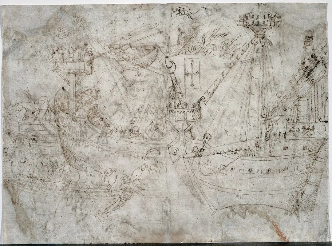 Navicella by Parri Spinelli - Canvas Print