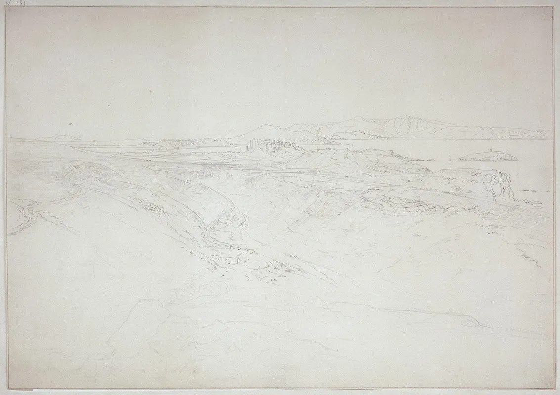 Naxos 2 by Carl Rottmann - Canvas Print