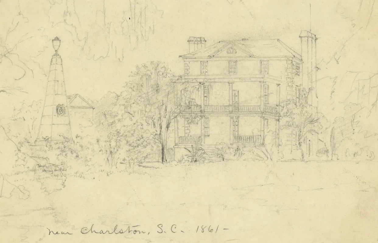 Near Charleston S C 1861