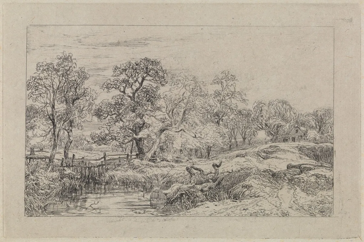 Near Cromer by John Middleton - Canvas Print