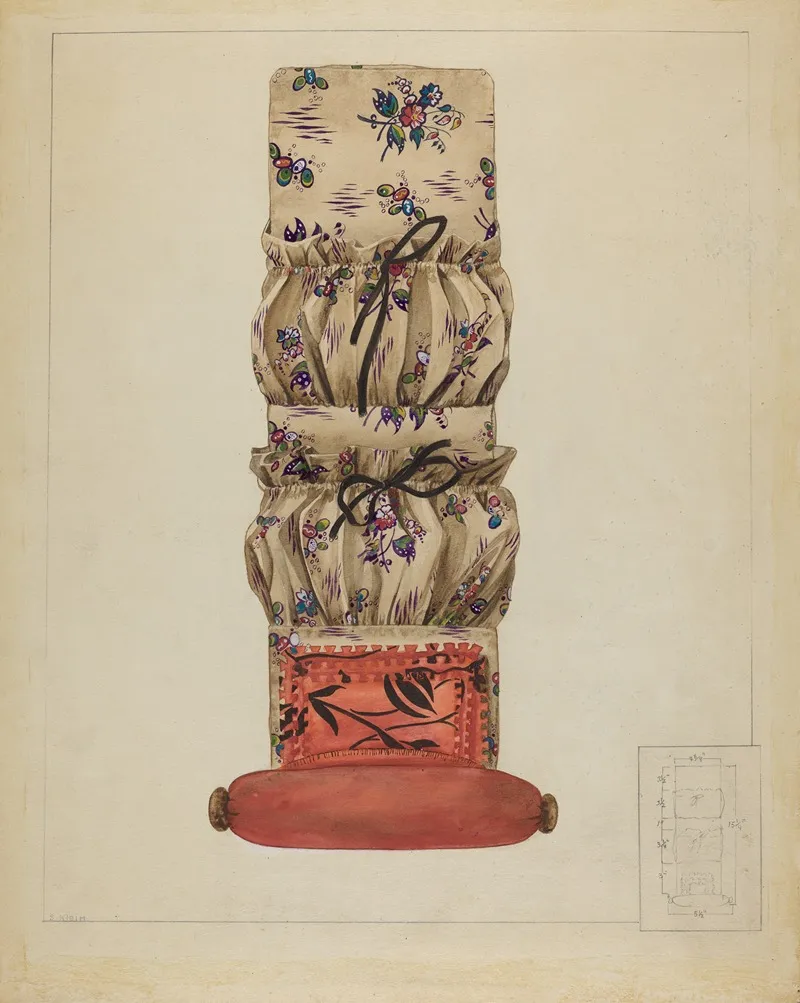 Needle Case 4 by Samuel O. Klein - Canvas Print