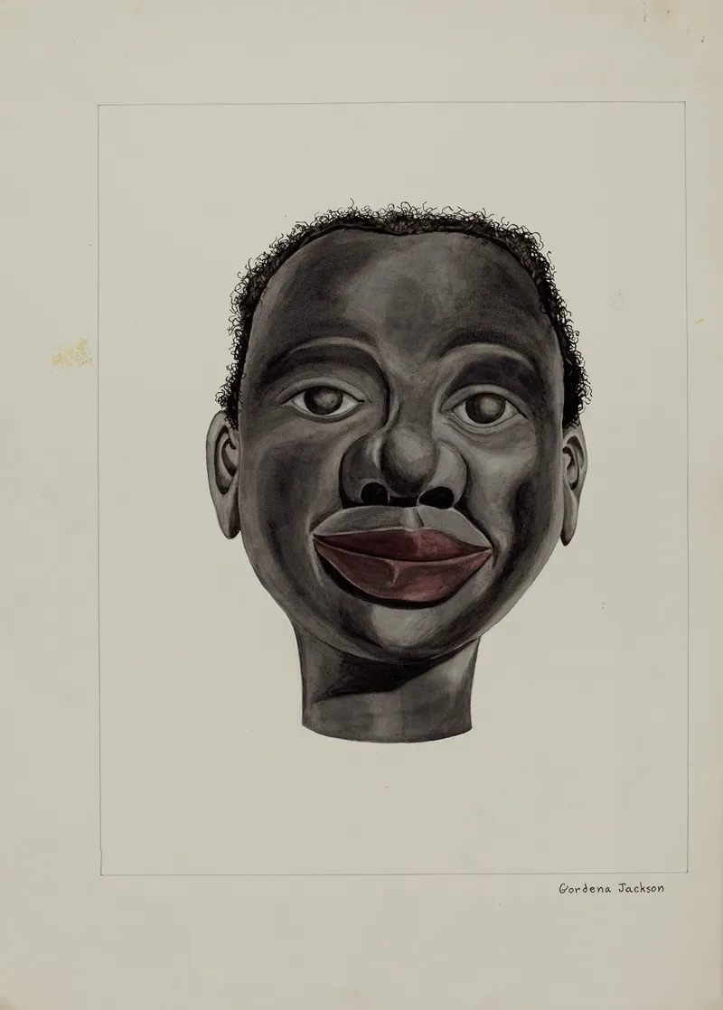Negro Minstrel by Gordena Jackson - Canvas Print