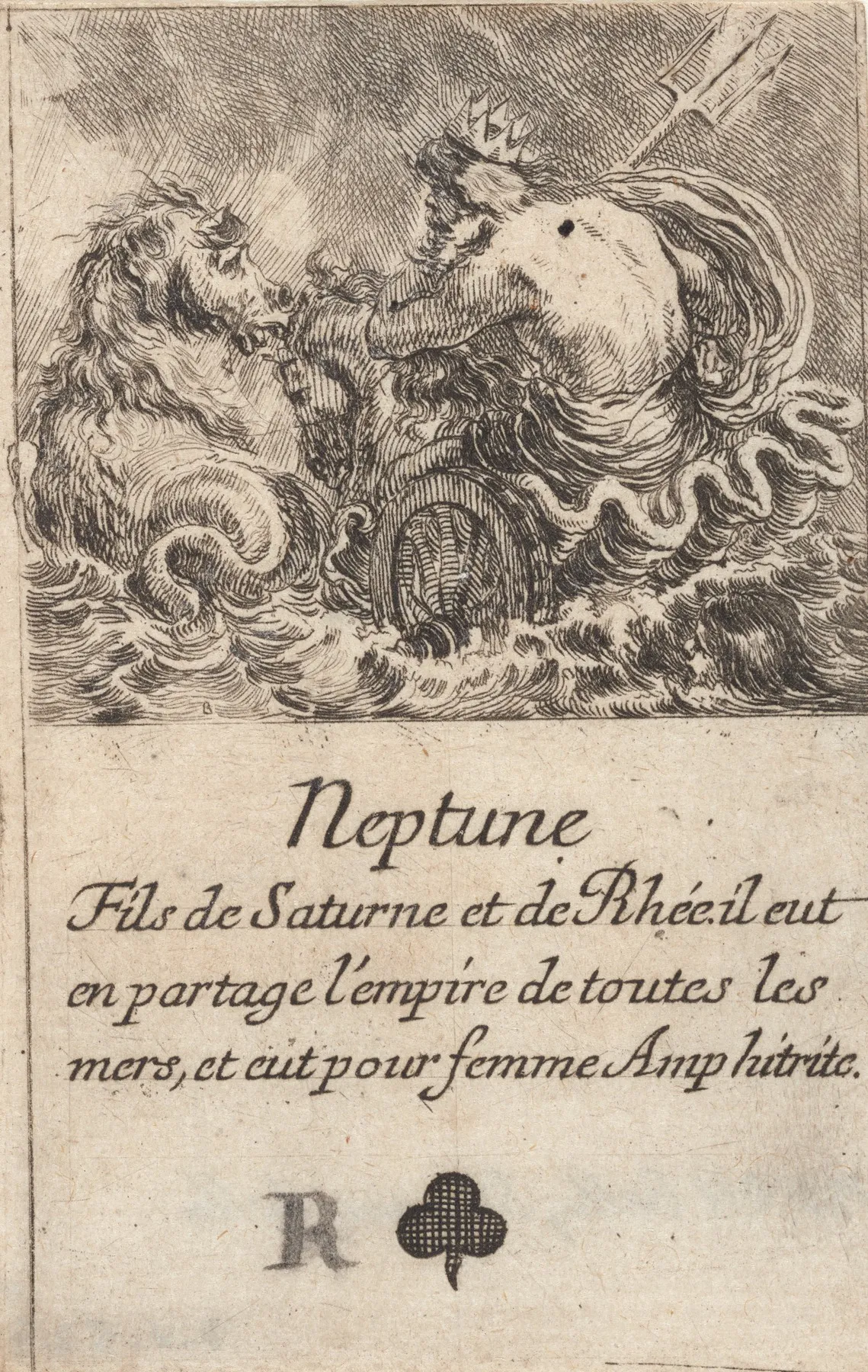 Neptune 7 by Stefano Della Bella - Canvas Print