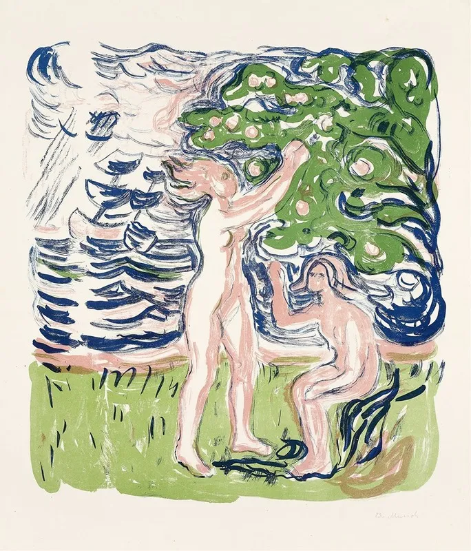 Neutralia by Edvard Munch - Canvas Print