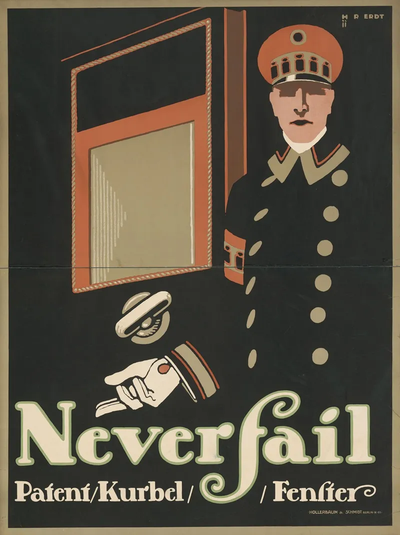 Neverfail Patent Kurbel Fenster