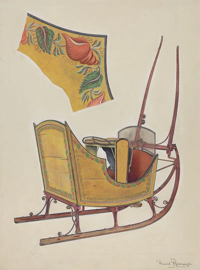 New England Cutter by David Ramage - Canvas Print