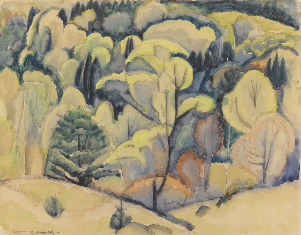 New Hampshire by William Zorach - Canvas Print