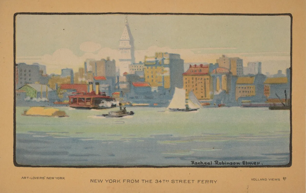 New York From The 34th Street Ferry 2