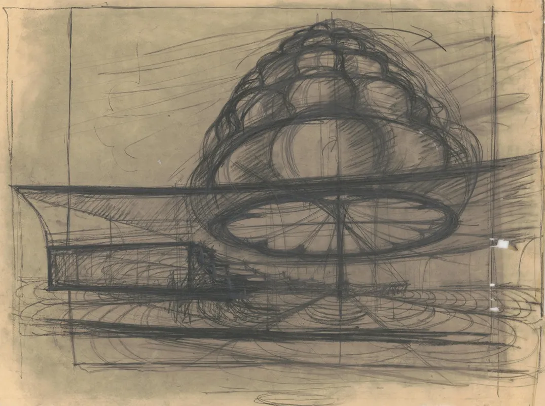 New York Worlds Fair 1964 1965 Space Flower Exhibition Structures 2