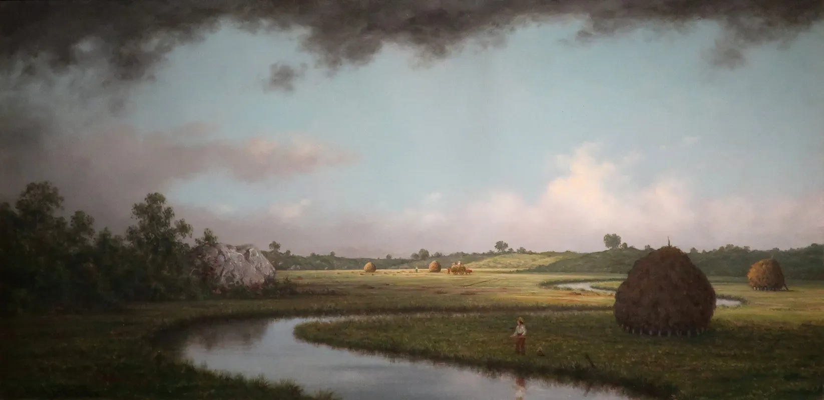 Newburryport Marshes Approaching Storm