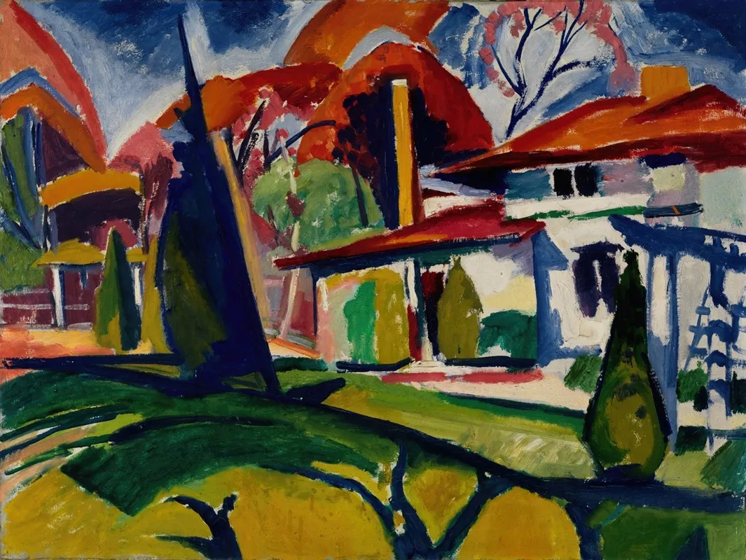 Newmans House by Henry Lyman Saÿen - Canvas Print