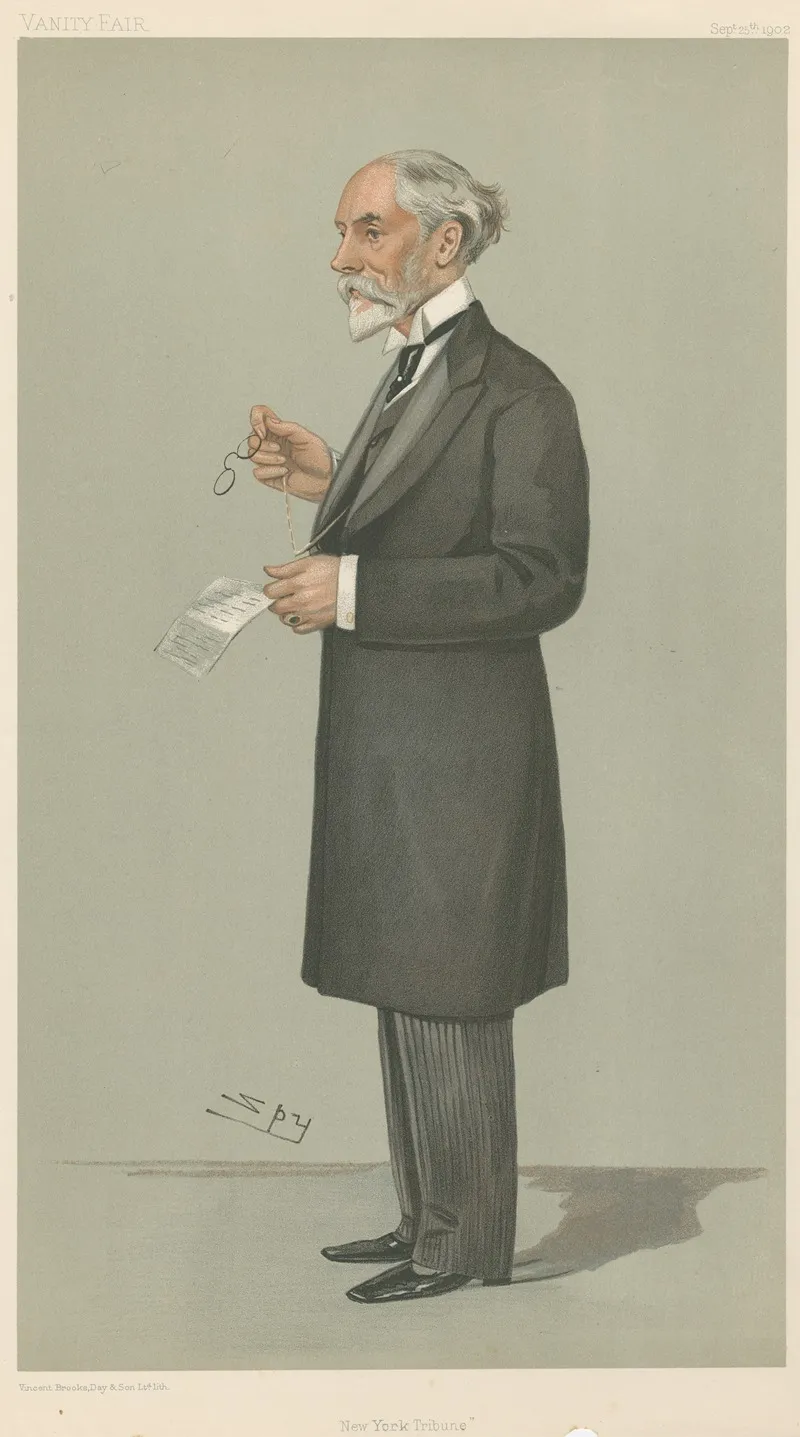 Newspapermen New York Tribune Mr Whitelaw Reid September 25 1902