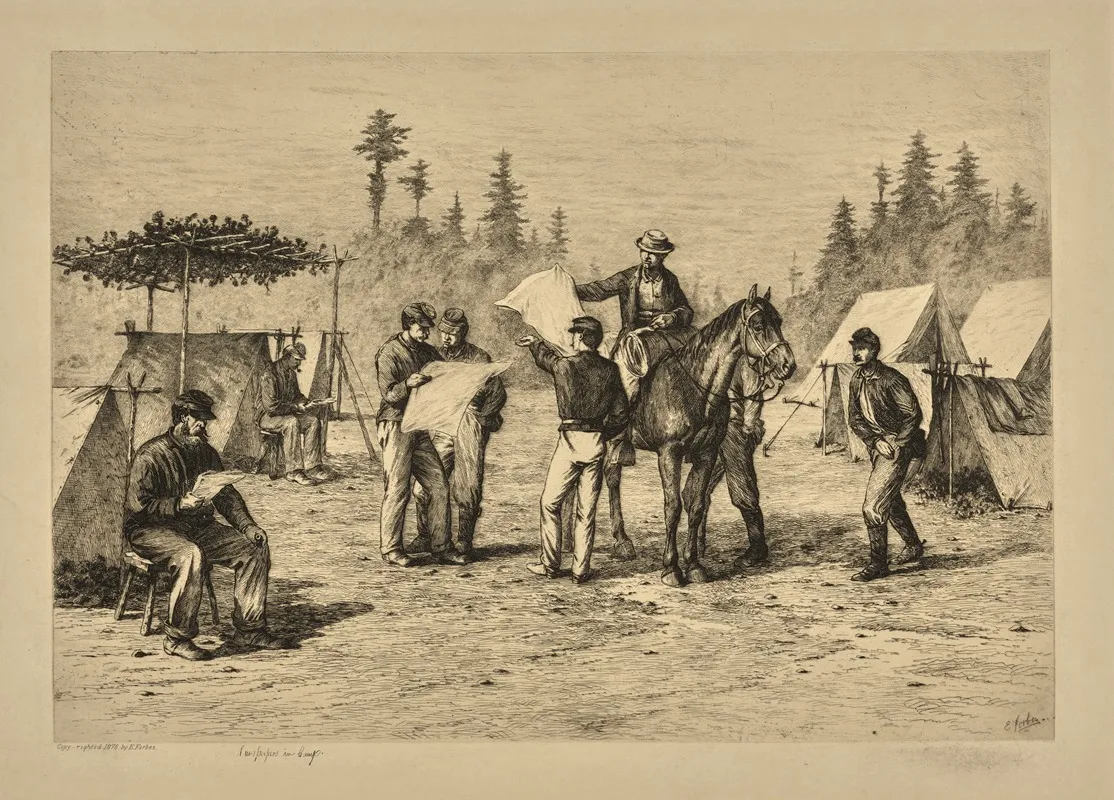 Newspapers In Camp 2