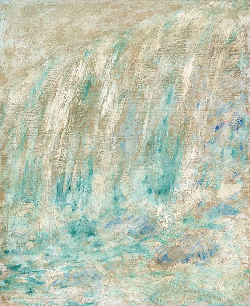 Niagara Falls 14 by John Henry Twachtman - Canvas Print