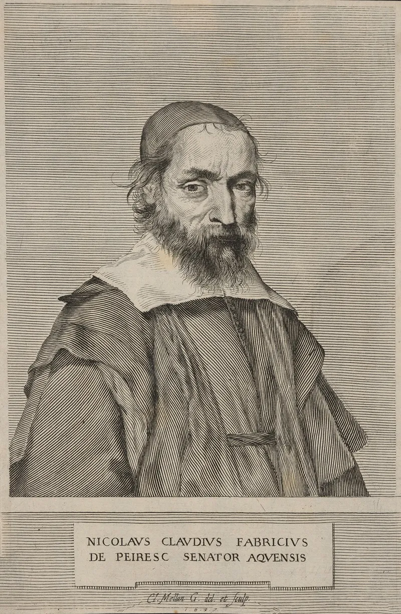 Nicolas Claude Fabri De Peiresc Senator Of Aquensis by Claude Mellan - Canvas Print