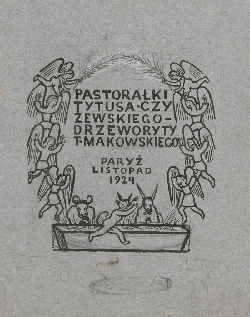 Niezrealizowany Projekt Karty Tytulowej Do Pastoralek