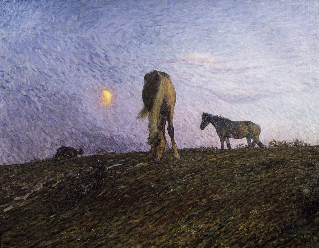 Nightfall by Nils Kreuger - Canvas Print