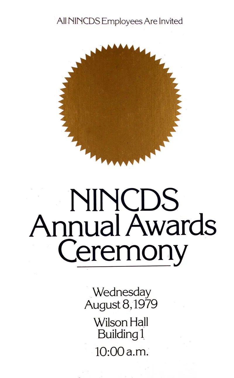 Nincds Annual Awards Ceremony