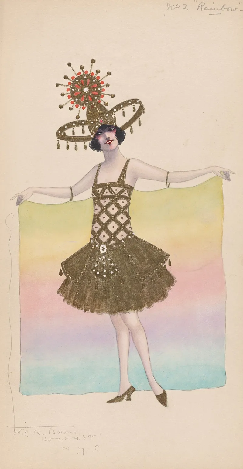 No 2 Rainbow by Will R. Barnes - Canvas Print