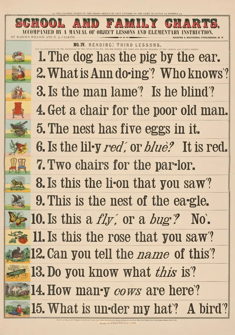 No Iv Reading by Marcius Willson - Canvas Print