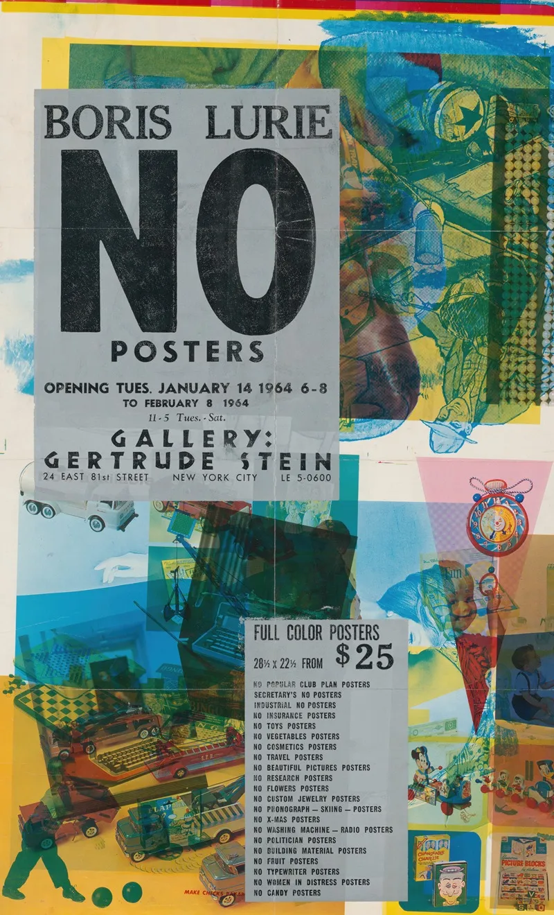 No Posters Gertrude Stein Gallery