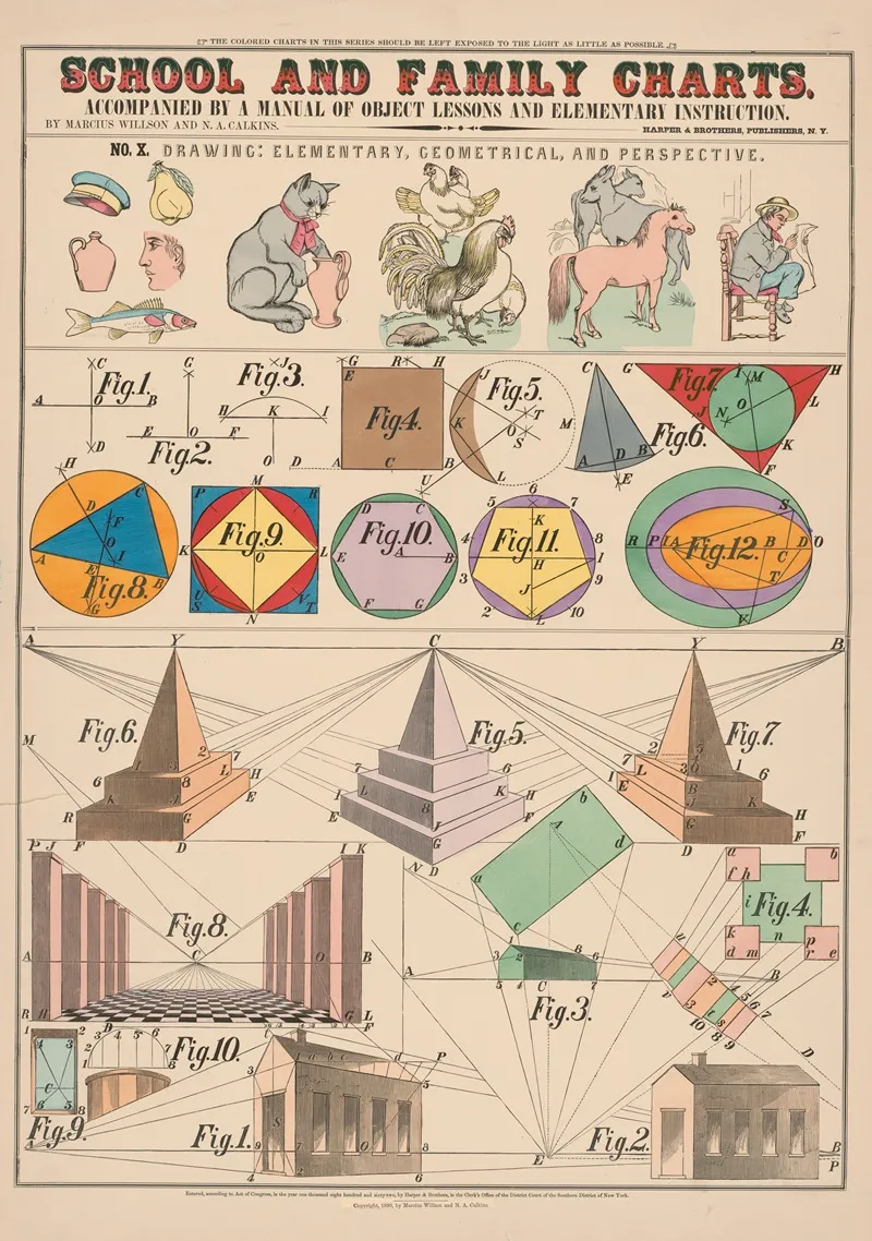 No X Drawing by Marcius Willson - Canvas Print