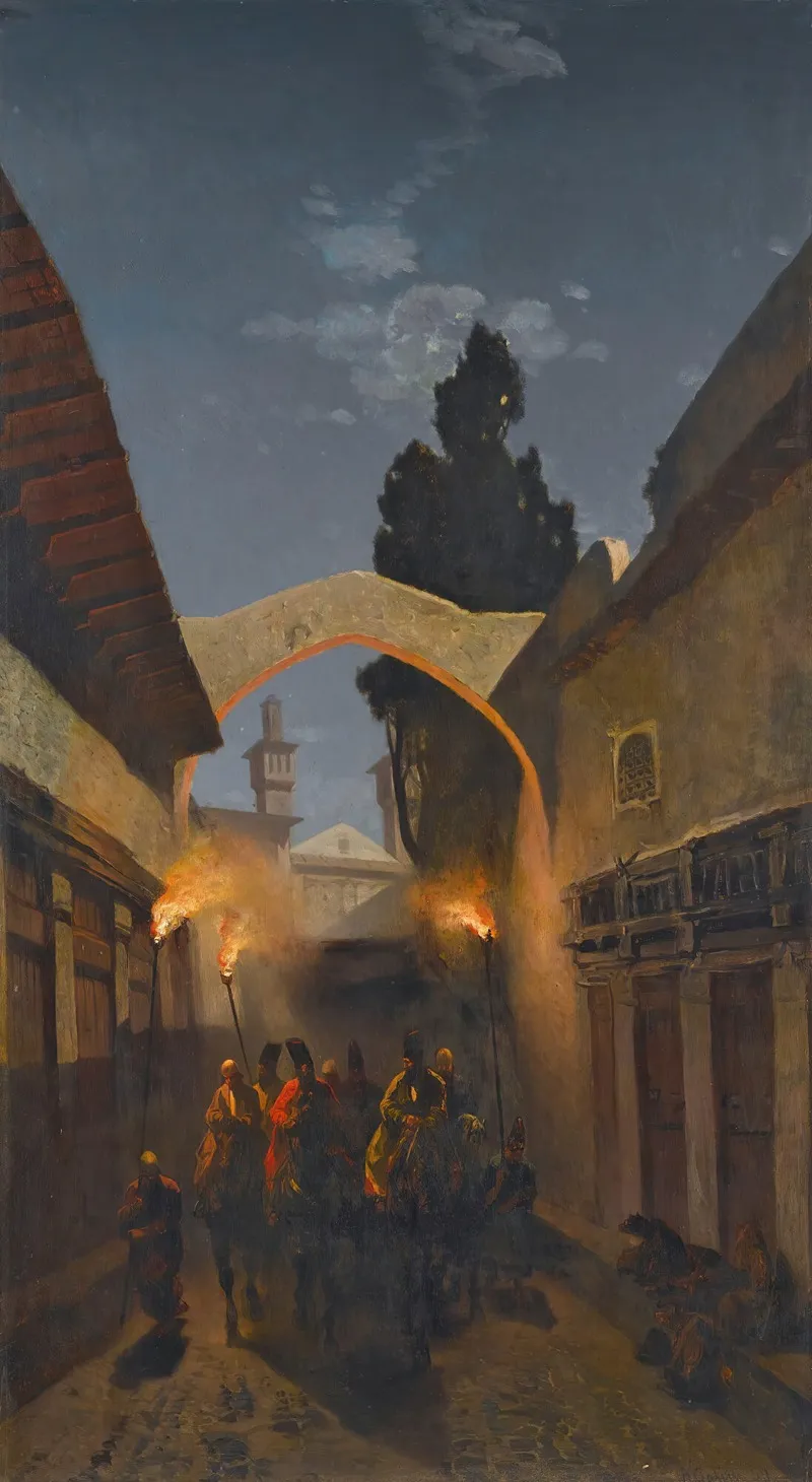 Nocturnal Cavalcade Tehran