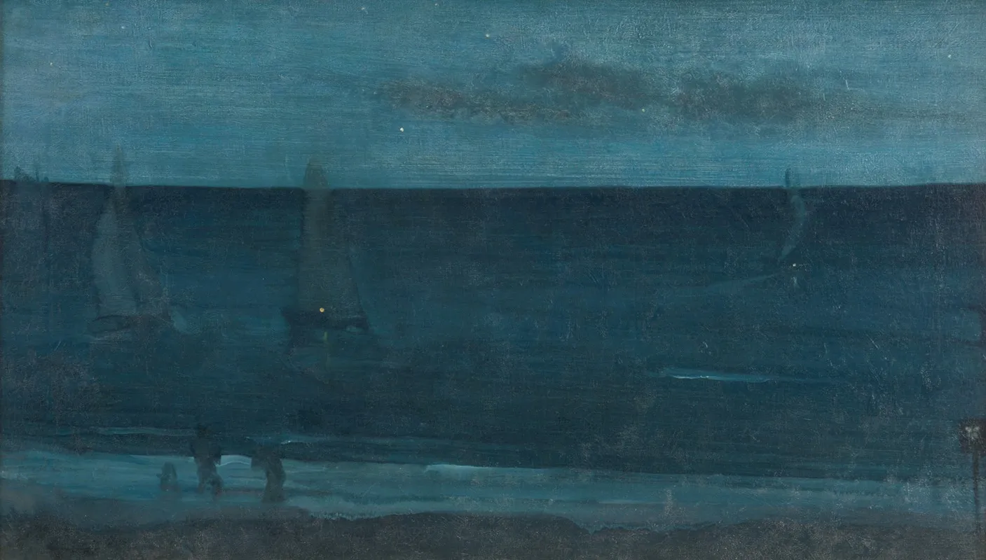 Nocturne Blue And Silver Bognor