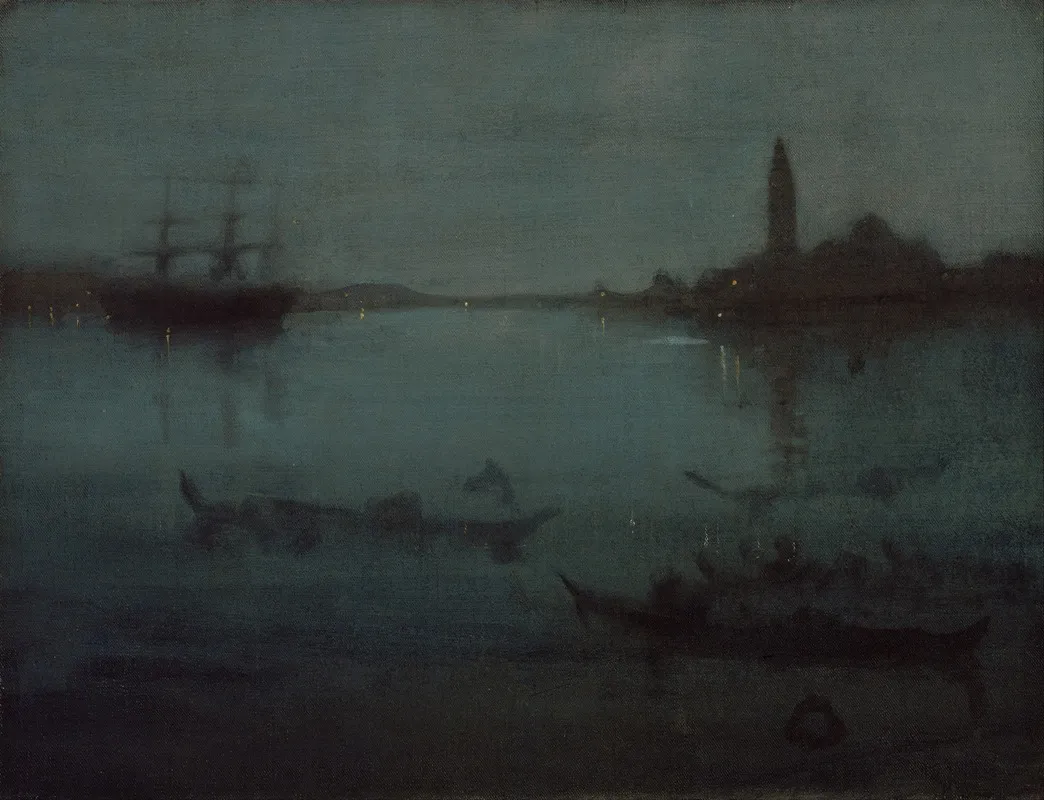 Nocturne In Blue And Silver The Lagoon Venice