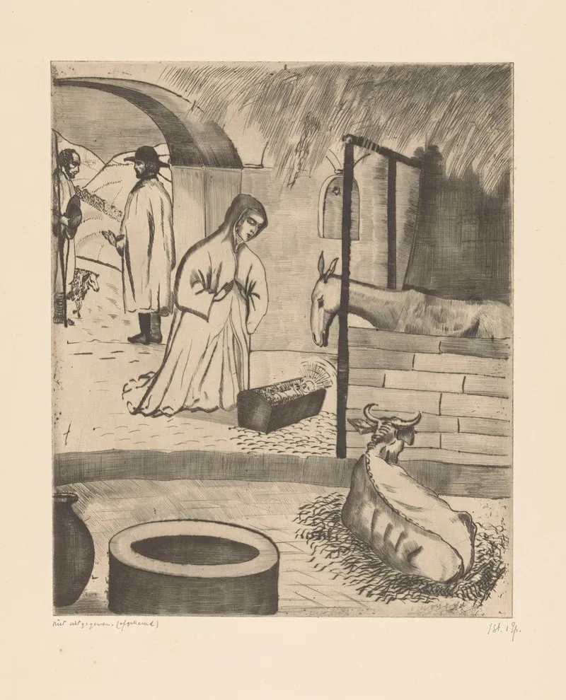 Noel I by Lodewijk Schelfhout - Canvas Print